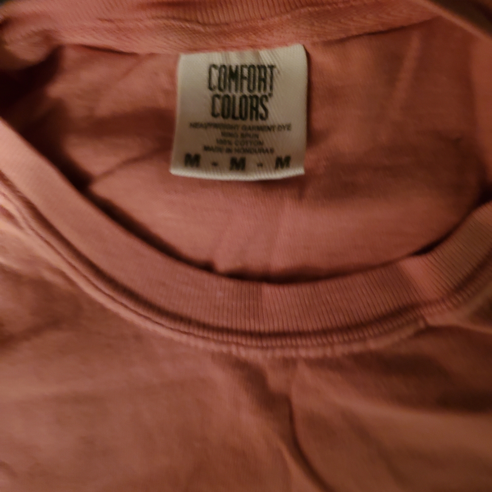 Comfort Colors Pink Short Sleeve T-Shirt
